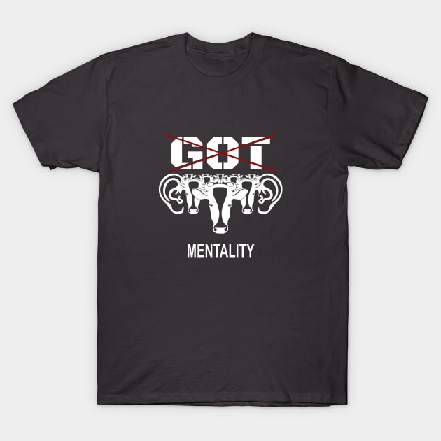 Herd Mentality Group of Cows T-Shirt by The Witness